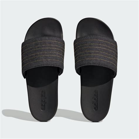 schwarze adiletten adidas|adidas Adilette Comfort Slides .